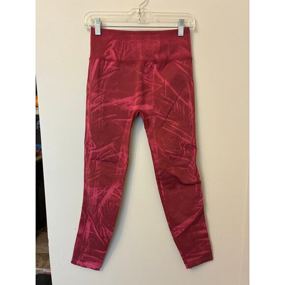 Lululemon Ebb to Street Tight Leggings Wash Red Pink Size 6 - Picture 2 of 5